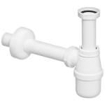 Praustuvo sifonas butelinis, be ventilio 1 1/4 x 32, plastikinis