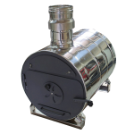 I&scaron;orinė apvali kubilo vandens pa&scaron;ildymo krosnelė