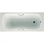 PRINCESS-N Plieninė vonia 170 &times; 70 cm su chrom. rank., (7.5268.0.431.0) antislip