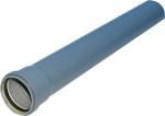 Vidaus kanaliz. vamzdis su mova PP HT 50x1000 mm, pilkas (071133)