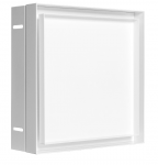 Difuzorius DKG 125 kvadratinis potinkinis priglaistomas