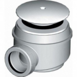 Deep sifonas akriliniams du&scaron;o padėklams, su nerūdijančio plieno gaubteliais su JIKA logotipu