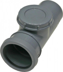 Vidaus kanaliz. pravala PP HT 110 mm, pilkas