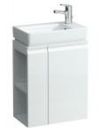 PRO S spintelė 470x605x275mm, durų lankstai de&scaron;inėje, lentynos kairėje,  praustuvui 8.1595.4, balta blizgi