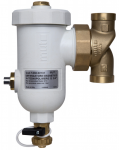 Magnetinis &scaron;ildymo sistemos filtras 3/4" / 3/4" KVS 10,4 montavimas tiesiai