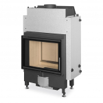 Plieninis židinio ugniakuras Romotop Dynamic DWB2M01 66.50.01 su &scaron;ilumokaičiu