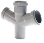 Kanalizacijos ketur&scaron;akis 110x110x110/67&deg;, pilkas (3038919)