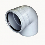 Vidaus kanaliz. alkūnė PP HT 40/88&deg;, balta