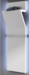 Radiatorius Irsap Tratto, 1200x450 mm, su LED ap&scaron;vietimu, baltas