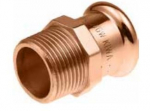 Varinė pres. jungtis su i&scaron;oriniu sriegiu KAN-therm, 22 x 1/2"
