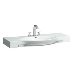 Baldinis praustuvas Laufen Palace 120x51 cm, su 1 anga mai&scaron;ytuvui su rank&scaron;luosčių laikikliu