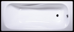 Akmens masės vonia Classica 1800x750 mm, su skylėm mai&scaron;ytuvui, balta