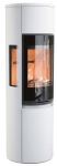 Krosnelė CONTURA 596G STYLE balta, auk&scaron;tos durys su ketiniu vir&scaron;umi (998172,998597,298886)