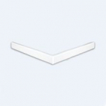 Priekinė panelė du&scaron;o padėklui Macao-M /Aloha-M 800, balta