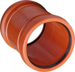 Lauko kanaliz. PVC remontinė mova d. 110 mm