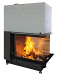 Plieninis židinio ugniakuras Spartherm Premium A-U-50h, &oslash;200 mm