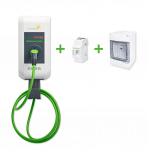 EV krovimo stotelės komplektas Keba P30 PV Edition 11 kW