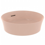 Praustuvas montuojamas ant stalvir&scaron;io Ideal Standard Ipalyss 40 cm, su perlaja, su dugno vožtuvu, Nude