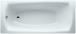 PALLADIUM plieninė vonia 170x75 cm., storis 3 mm., su triuk&scaron;mo slopintuvais, vonios talpa 135 l., balta