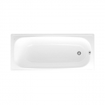 Plieninė vonia Jika RIGA, 130 x 70 cm