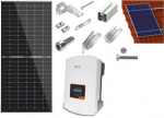 10kW Saulės elektrinės komplektas (be montavimo darbų), stogo danga - &scaron;iferis