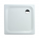 Plieninis du&scaron;o padėklas PLATINA 90x90x3 cm, baltas