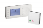 Programuojamas patalpos termostatas ir imtuvas TPOne-RF + RX1S RF, baterija maitinamas, radijo ry&scaron;iu valdomas