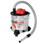 Pelenų siurblys Ribimex Ceneflame, su ratukais 1200W, 18L talpa