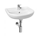 Praustuvas LYRAplus 45 x 37 cm, su 1 anga mai&scaron;ytuvui viduryje