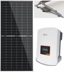 5kW Saulės elektrinės komplektas (be montavimo darbų), plok&scaron;čiam stogui