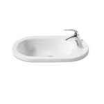 Baldinis praustuvas MERIDIAN 60 &times; 34 cm, su anga mai&scaron;ytuvui