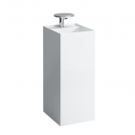 Kartell by LAUFEN pastatomas 375x435 praustuvas, be angos mai&scaron;ytuvui, pagaminta i&scaron; SaphirKeramik