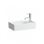 Praustuvas Kartell by Laufen 460x280x120 mm, LCC danga, mai&scaron;ytuvas de&scaron;inėje, be perlajos, baltas