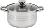 Katlas nerūdijančio plieno su teflono danga 4,5L 22x12,5 cm HR-HJ-045, COOKING BY HEINNER