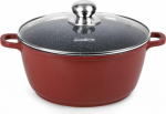 Katlas aliuminio su keramikos danga 2,5L 20x9 cm HR-JLG-C20CR, COOKING BY HEINNER