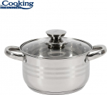 Katlas nerūdijančio plieno su teflono danga 3,6L 20x12,5 cm HR-JX-S20, COOKING BY HEINNER