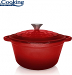 Katlas emaliuotas ketaus 2,9L 22x9,5 cm HR-KN-C29, COOKING BY HEINNER