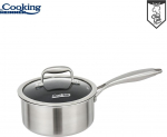 Katlas nerūdijančio plieno su keramikos danga 1,6L 16x8,5 cm HR-MRK-16, COOKING BY HEINNER