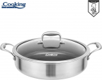 Katlas nerūdijančio plieno su keramikos danga 4,8L 30x7,8 cm HR-MRK-30C, COOKING BY HEINNER
