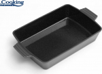 Kepimo forma emaliuotas ketaus 33x23x7 cm HR-ZVC-T33, COOKING BY HEINNER