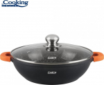 Katlas aliuminio su keramikos danga 4,1L 28x8 cm HR-SCO-A28C, COOKING BY HEINNER