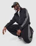 ADIDAS DŽEMPERIS UŽSEGAMAS DENIM FB TT Juoda