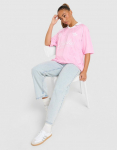 ADIDAS MAR&Scaron;KINĖLIAI FOOTBALL TEE Rožinė