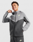 NIKE DŽEMPERIS B NSW TCH FLC FZ - PD Pilka