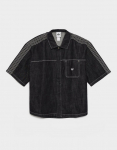 ADIDAS DŽEMPERIS UŽSEGAMAS   ORIGINALS DENIM WORKWEAR Tamsiai mėlyna