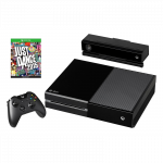 Žaidimų Konsolė Xbox One 500GB, juodos spalvos + Kinect judesio kamera + Just Dance 2015