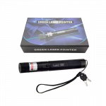 Lazeris su 4 skirtingais efektų antgaliais (4in1), pridedama 1AA pakraunama baterija (su įkrovikliu). Laser Pointer