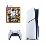 Konsolė Sony PlayStation 5 (PS5) Slim Disc Edition 1TB + Grand Theft Auto V
