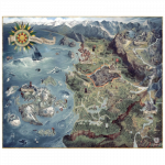 The Witcher 3 Wild Hunt Map Žaidimo žemėlapis