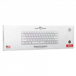 Klaviatūra White Shark Wakizashi 2 Red switch, Anglų (US), balta